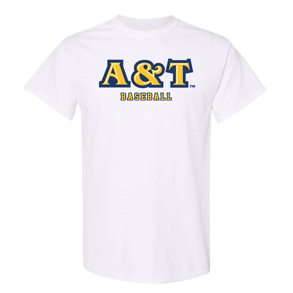 North Carolina A&T - NCAA Baseball : Mekai Griffin - T-Shirt-0