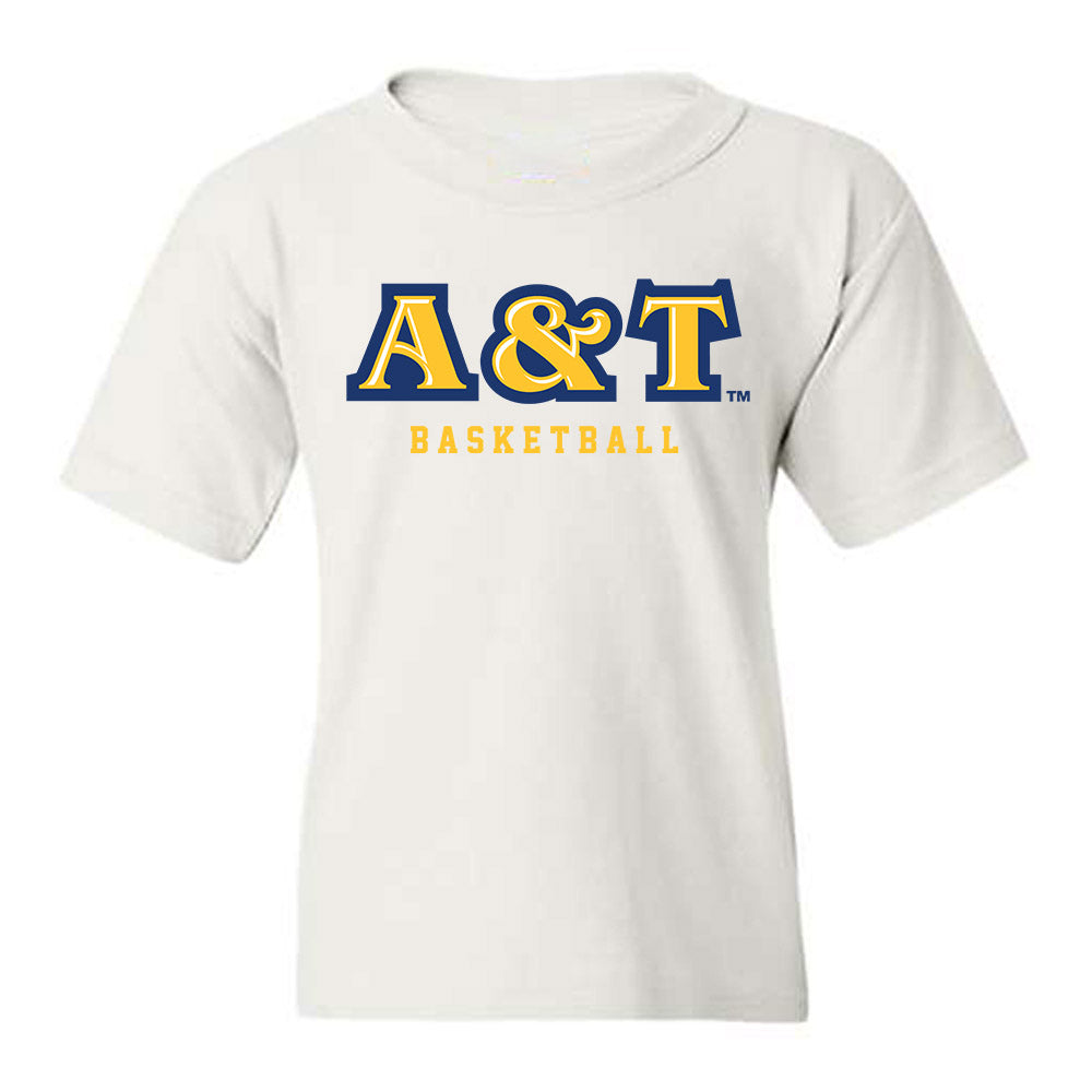 North Carolina A&T - NCAA Women's Basketball : Chaniya Clark - Youth T-Shirt-0