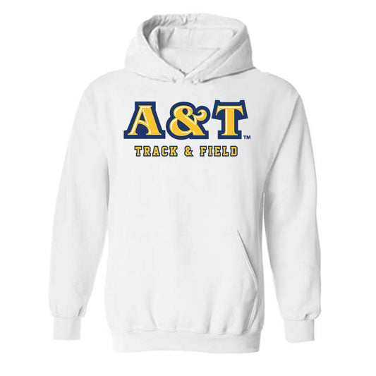 North Carolina A&T - NCAA Men's Track & Field : Desmond Smith - Hooded Sweatshirt-0