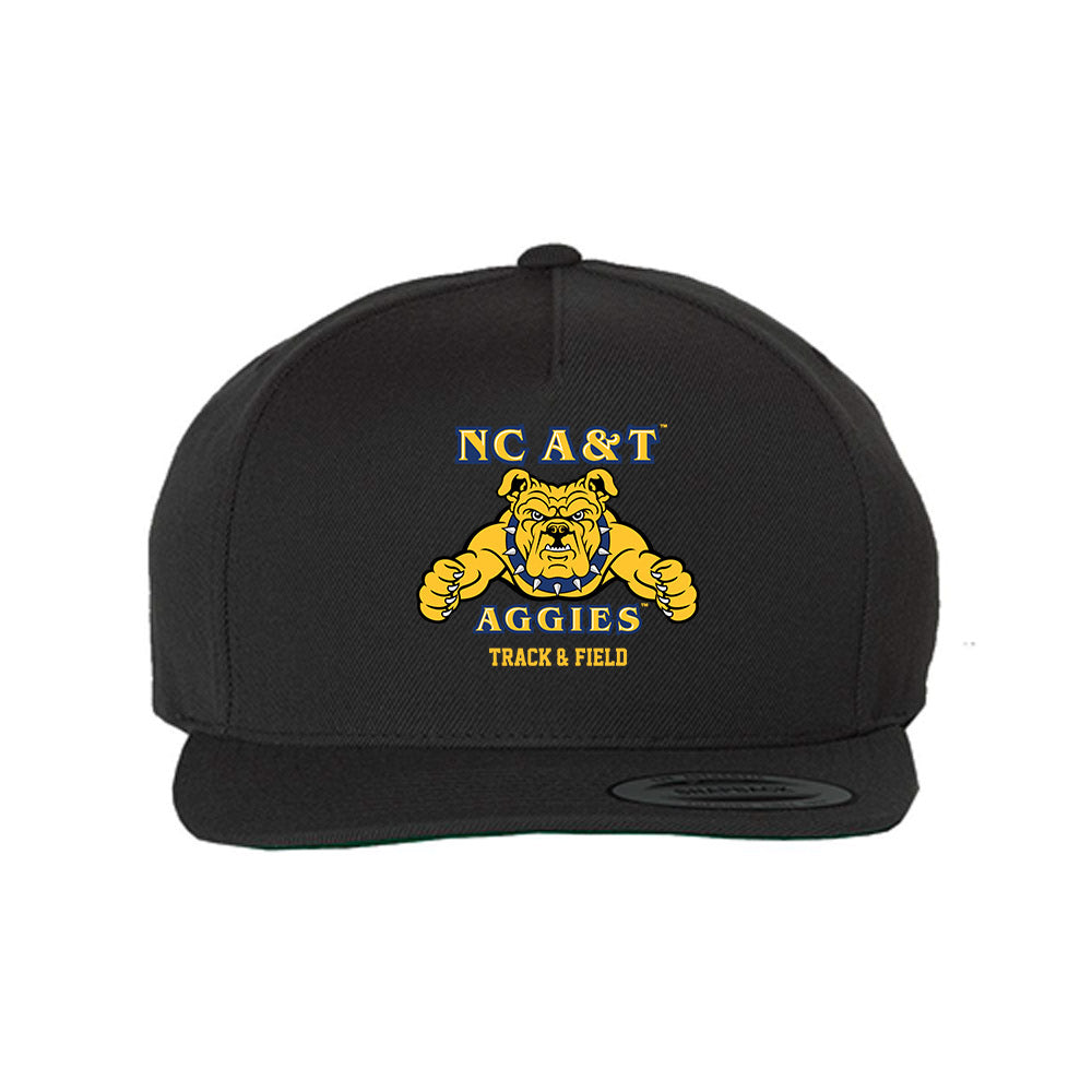 North Carolina A&T - NCAA Men's Track & Field : Myles Pendarvis - Snapback Hat-0