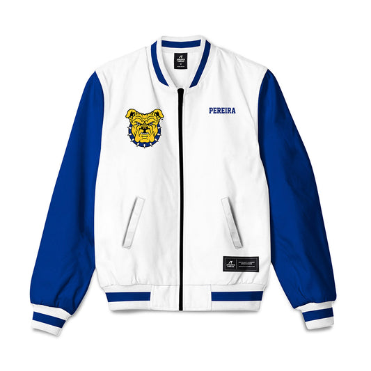 North Carolina A&T - NCAA Men's Golf : Pedro Pereira - Bomber Jacket-0