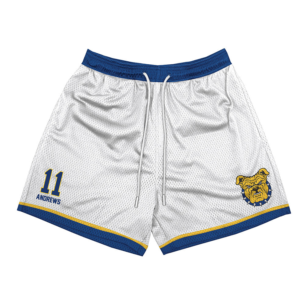 North Carolina A&T - NCAA Women's Basketball : Eva Andrews - Shorts-0