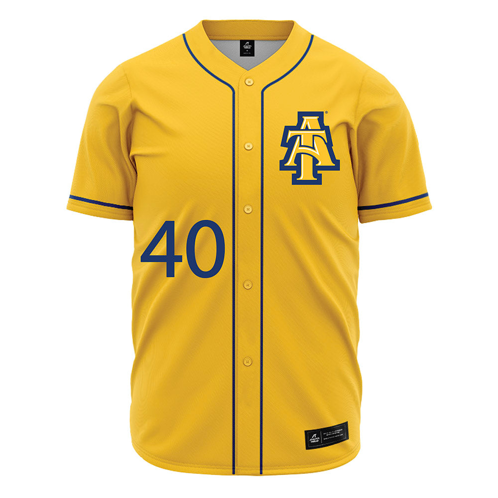 North Carolina A&T - NCAA Baseball : Aiden Hansen - Jersey-0