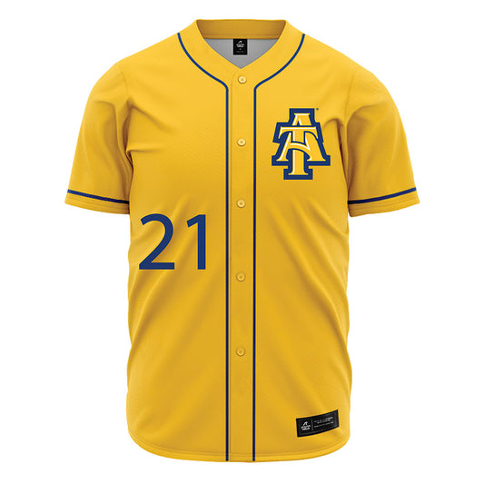 North Carolina A&T - NCAA Baseball : Mekai Griffin - Jersey-0