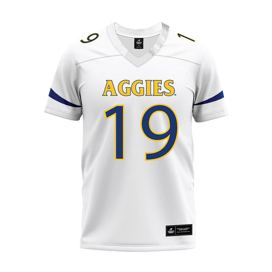 North Carolina A&T - NCAA Football : Steven Davis - Premium Football Jersey-0