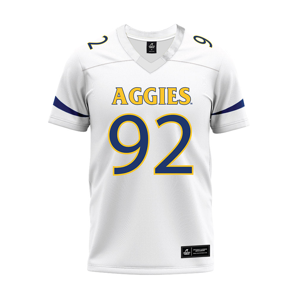 North Carolina A&T - NCAA Football : Jelani King-Leverett - Premium Football Jersey-0