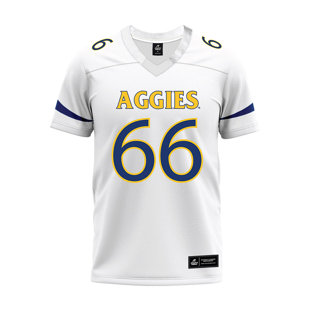 North Carolina A&T - NCAA Football : Sterling Wiggins - Premium Football Jersey-0