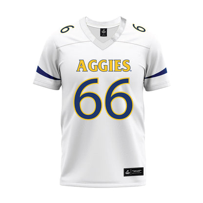 North Carolina A&T - NCAA Football : Sterling Wiggins - Premium Football Jersey-0