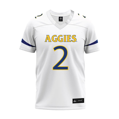 North Carolina A&T - NCAA Football : Jamison Warren - Premium Football Jersey-0