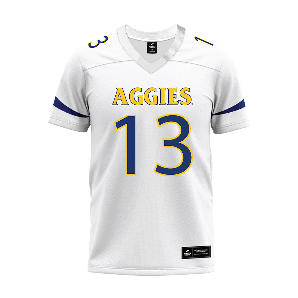 North Carolina A&T - NCAA Football : Anthony Rucker - Premium Football Jersey-0