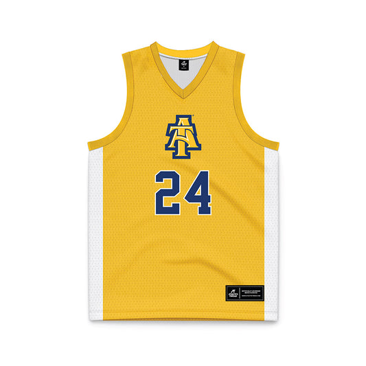 North Carolina A&T - NCAA Women's Basketball : Maleia Bracone - Basketball Jersey-0