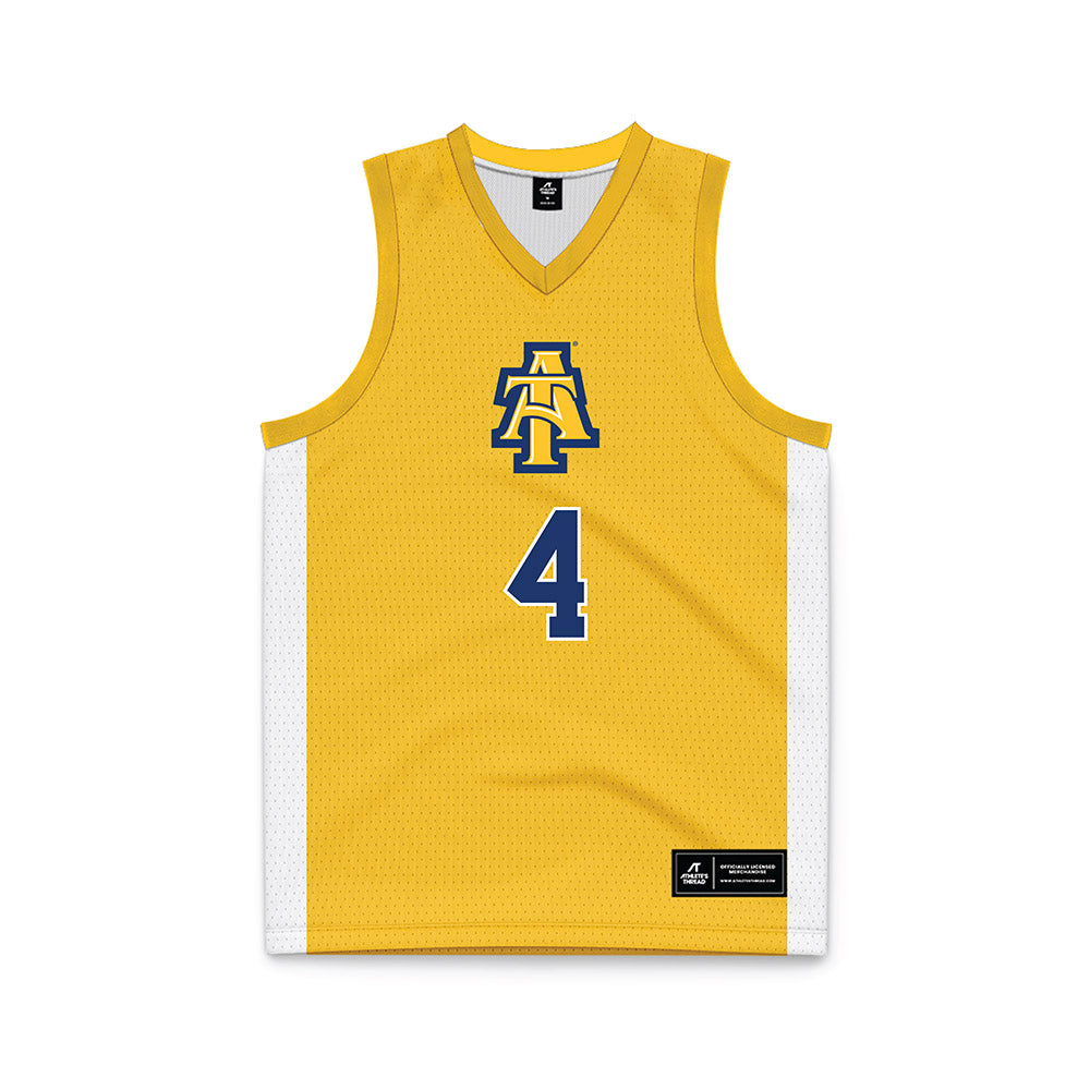 North Carolina A&T - NCAA Women's Basketball : Anaya Karriem - Basketball Jersey-0