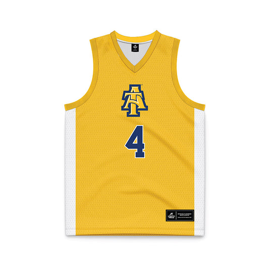 North Carolina A&T - NCAA Women's Basketball : Anaya Karriem - Basketball Jersey-0