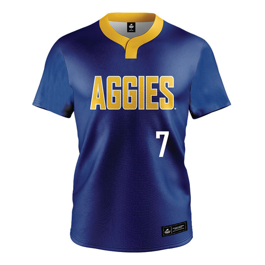 North Carolina A&T - NCAA Softball : Trinity Glover - Jersey-0