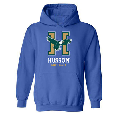 Husson - NCAA Softball : Allison Casavant - Classic Shersey Hooded Sweatshirt-0