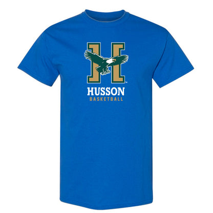 Husson - NCAA Men's Basketball : Bryce Tackett - Classic Shersey T-Shirt-0