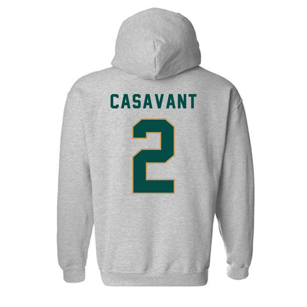 Husson - NCAA Softball : Allison Casavant - Classic Shersey Hooded Sweatshirt-1