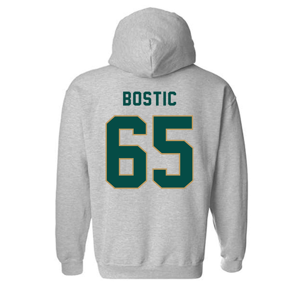 Husson - NCAA Football : Blaine Bostic - Classic Shersey Hooded Sweatshirt-1