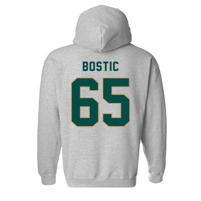 Husson - NCAA Football : Blaine Bostic - Classic Shersey Hooded Sweatshirt-1