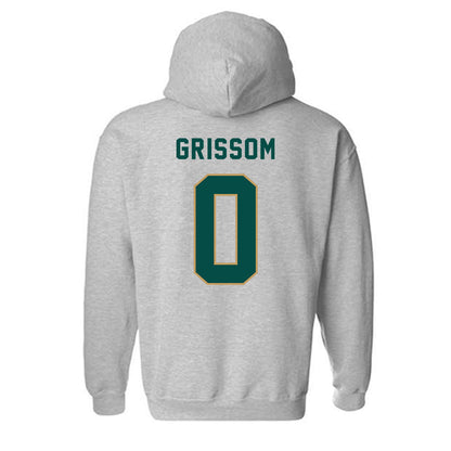 Husson - NCAA Men's Basketball : Jeremiah Grissom - Classic Shersey Hooded Sweatshirt-1