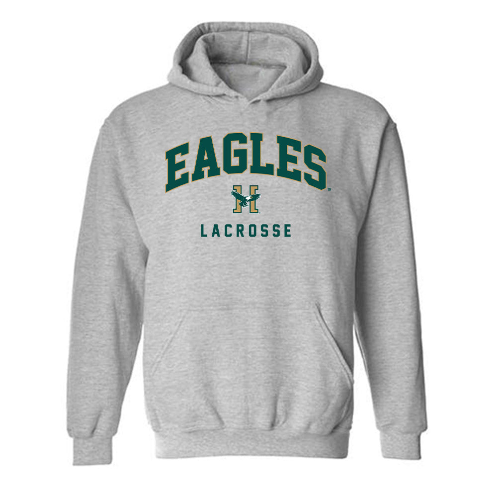 Husson - NCAA Men's Lacrosse : Jack Kaszubinski - Classic Shersey Hooded Sweatshirt-0