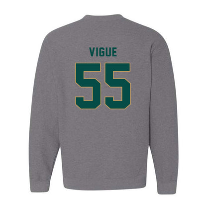 Husson - NCAA Football : brody vigue - Crewneck Sweatshirt-1