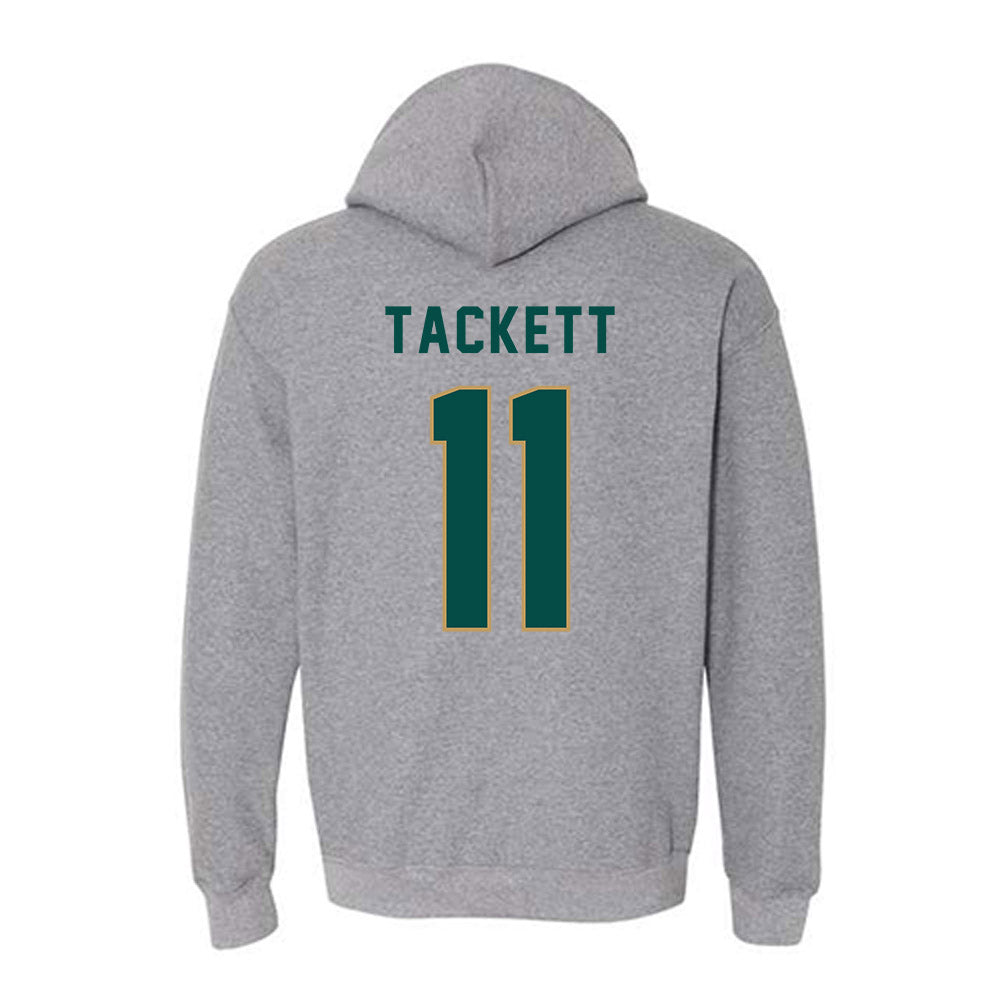 Husson - NCAA Men's Basketball : Bryce Tackett - Hooded Sweatshirt-1