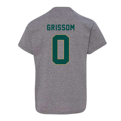 Husson - NCAA Men's Basketball : Jeremiah Grissom - Youth T-Shirt-1
