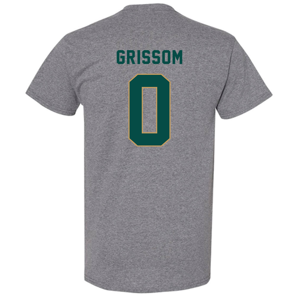 Husson - NCAA Men's Basketball : Jeremiah Grissom - T-Shirt-1