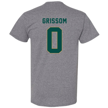 Husson - NCAA Men's Basketball : Jeremiah Grissom - T-Shirt-1