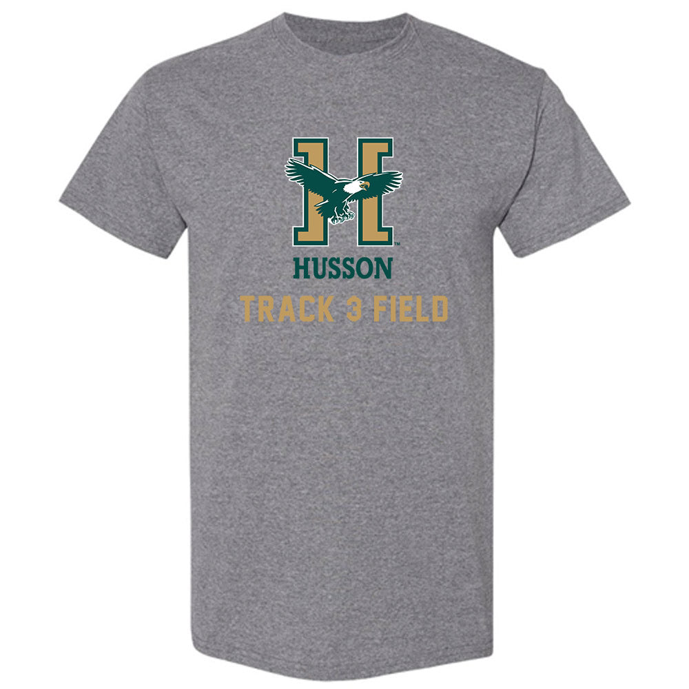 Husson - NCAA Men's Track & Field : Cohen Parker - T-Shirt-0