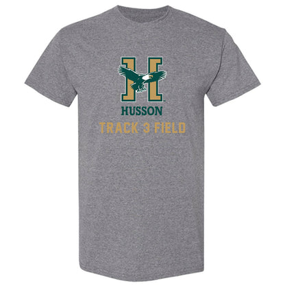 Husson - NCAA Men's Track & Field : Cohen Parker - T-Shirt-0