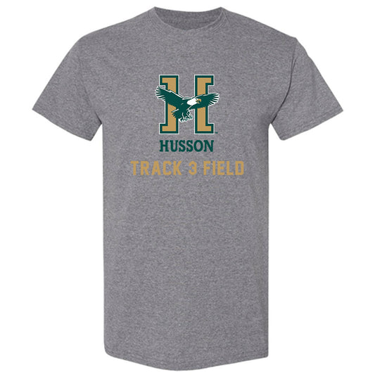 Husson - NCAA Men's Track & Field : Cohen Parker - T-Shirt-0