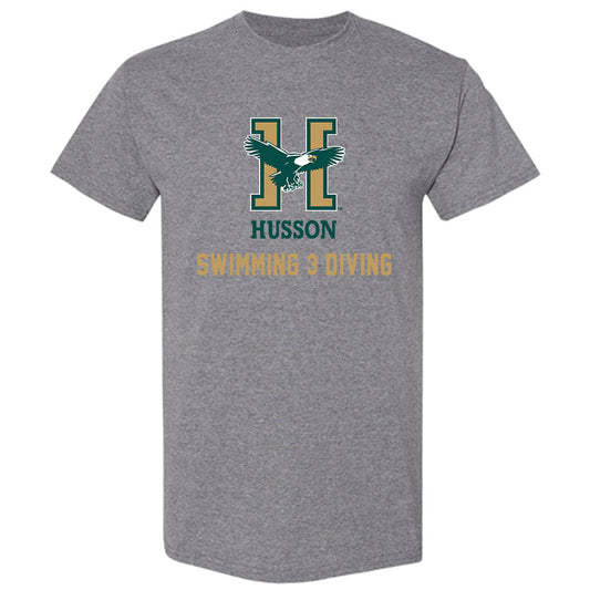 Husson - NCAA Women's Swimming & Diving : Logan Williams - T-Shirt-0