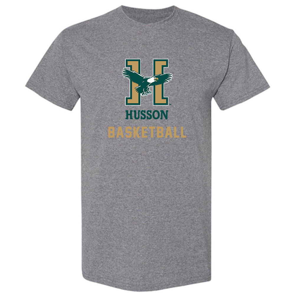Husson - NCAA Men's Basketball : Bryce Tackett - T-Shirt-0