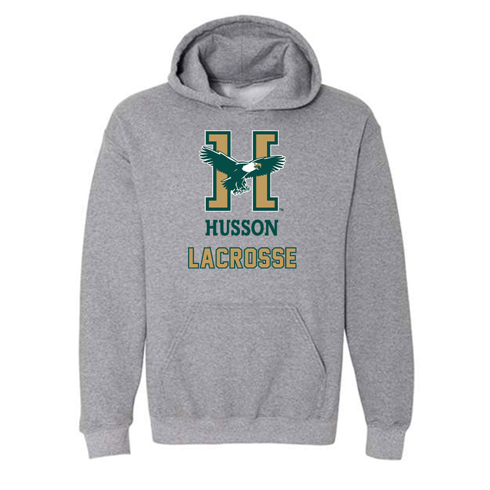 Husson - NCAA Men's Lacrosse : Jack Kaszubinski - Hooded Sweatshirt-0