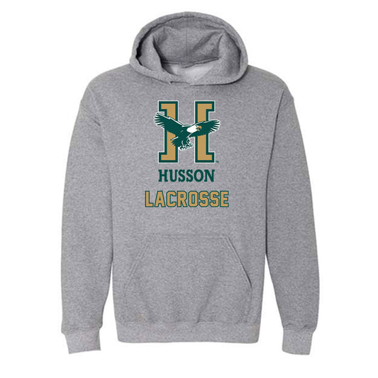 Husson - NCAA Men's Lacrosse : Jack Kaszubinski - Hooded Sweatshirt-0