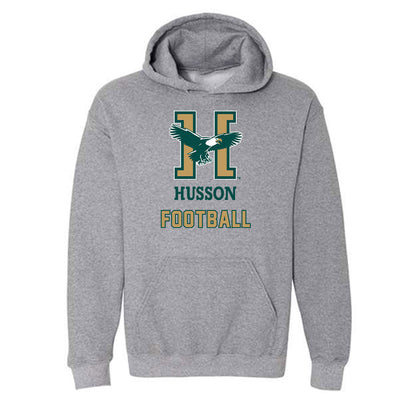 Husson - NCAA Football : Blaine Bostic - Hooded Sweatshirt-0