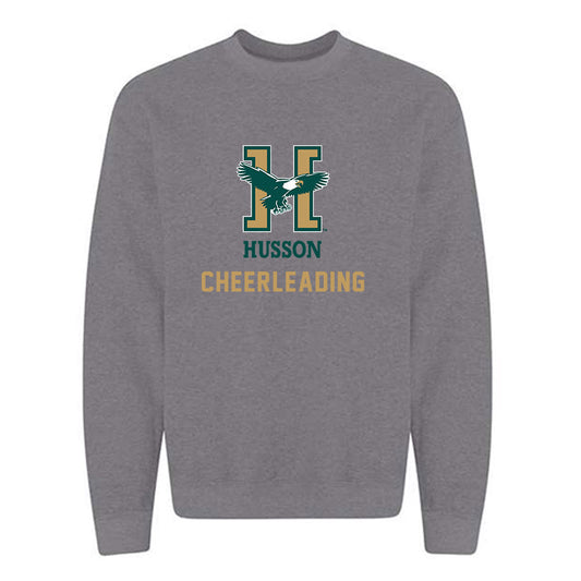 Husson - NCAA Cheerleading : Abigail Dudley - Classic Shersey Crewneck Sweatshirt-0