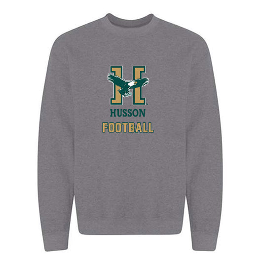 Husson - NCAA Football : brody vigue - Crewneck Sweatshirt-0