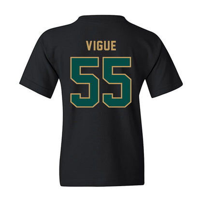 Husson - NCAA Football : brody vigue - Youth T-Shirt-1