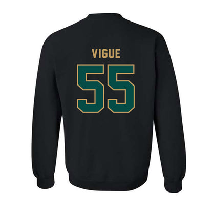 Husson - NCAA Football : brody vigue - Crewneck Sweatshirt-1
