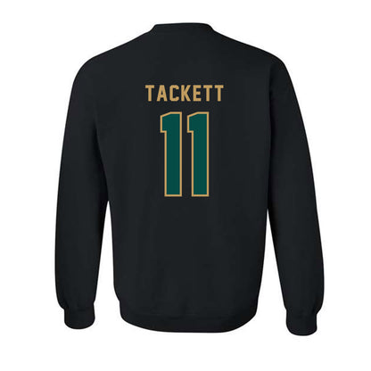 Husson - NCAA Men's Basketball : Bryce Tackett - Crewneck Sweatshirt-1