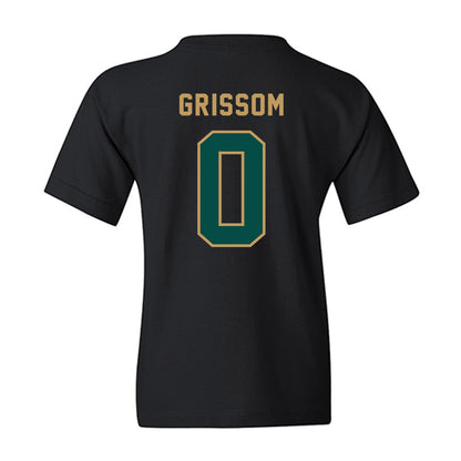 Husson - NCAA Men's Basketball : Jeremiah Grissom - Youth T-Shirt-1