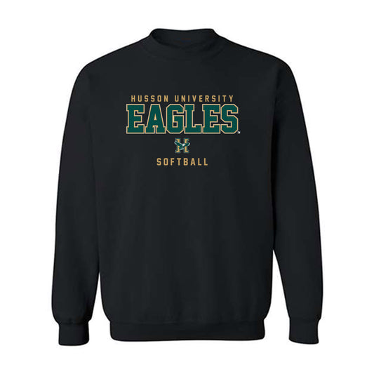 Husson - NCAA Softball : Allison Casavant - Crewneck Sweatshirt-0