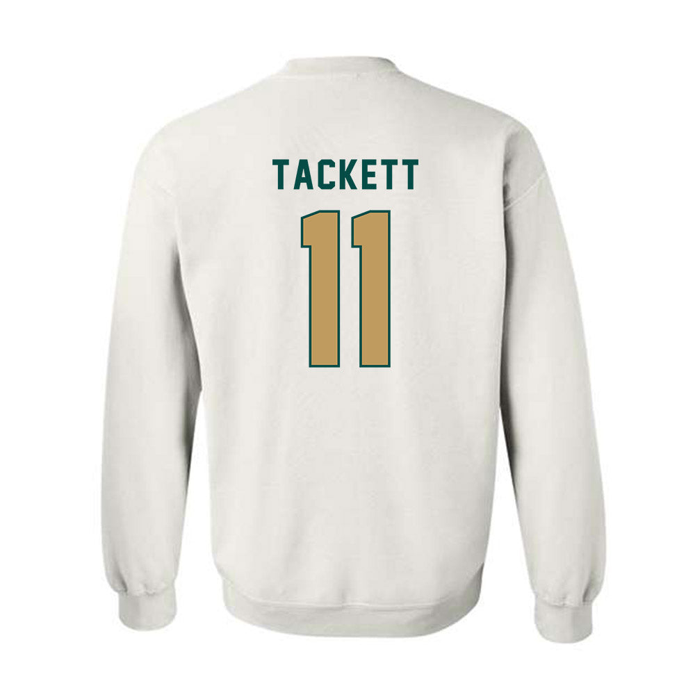 Husson - NCAA Men's Basketball : Bryce Tackett - Crewneck Sweatshirt-1