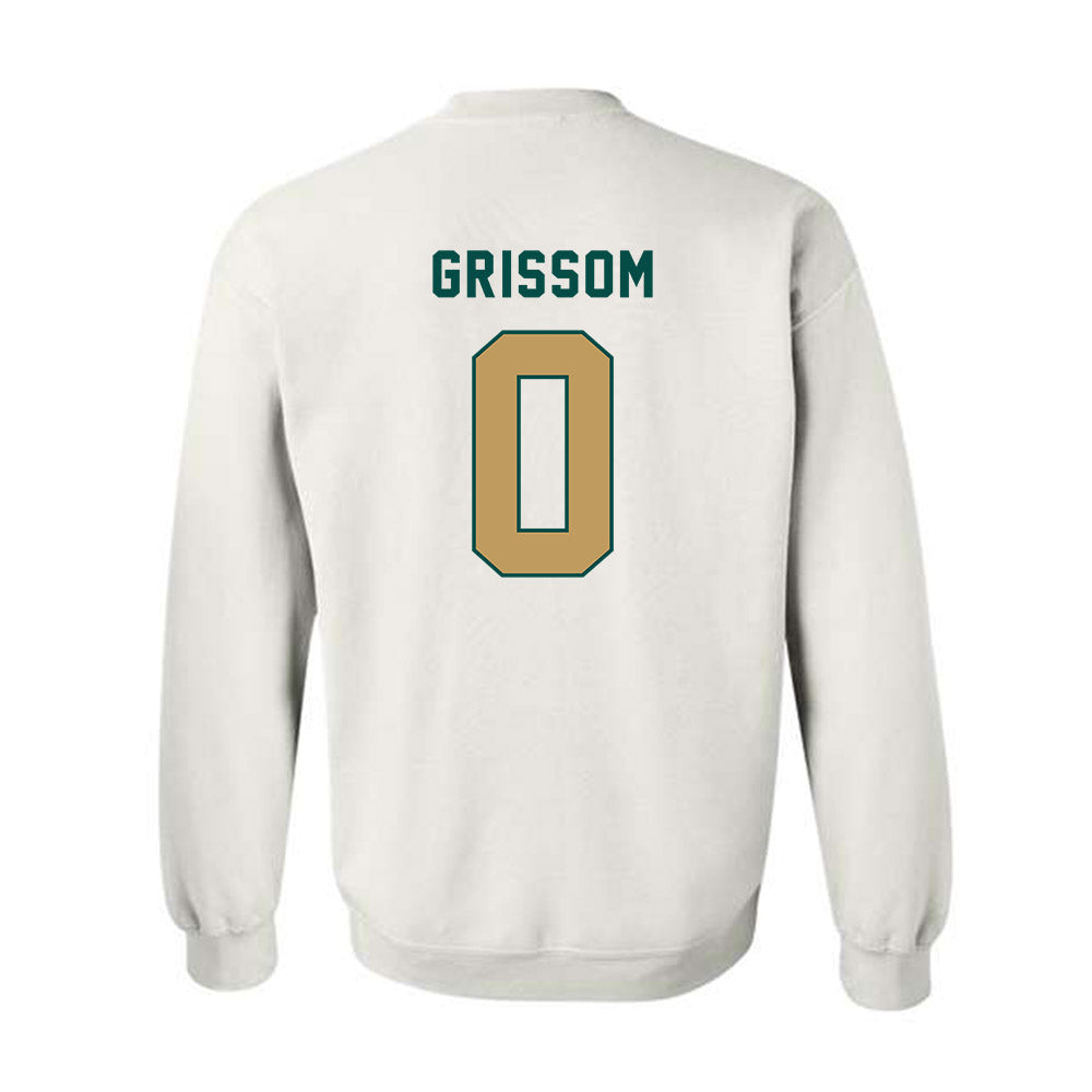 Husson - NCAA Men's Basketball : Jeremiah Grissom - Crewneck Sweatshirt-1