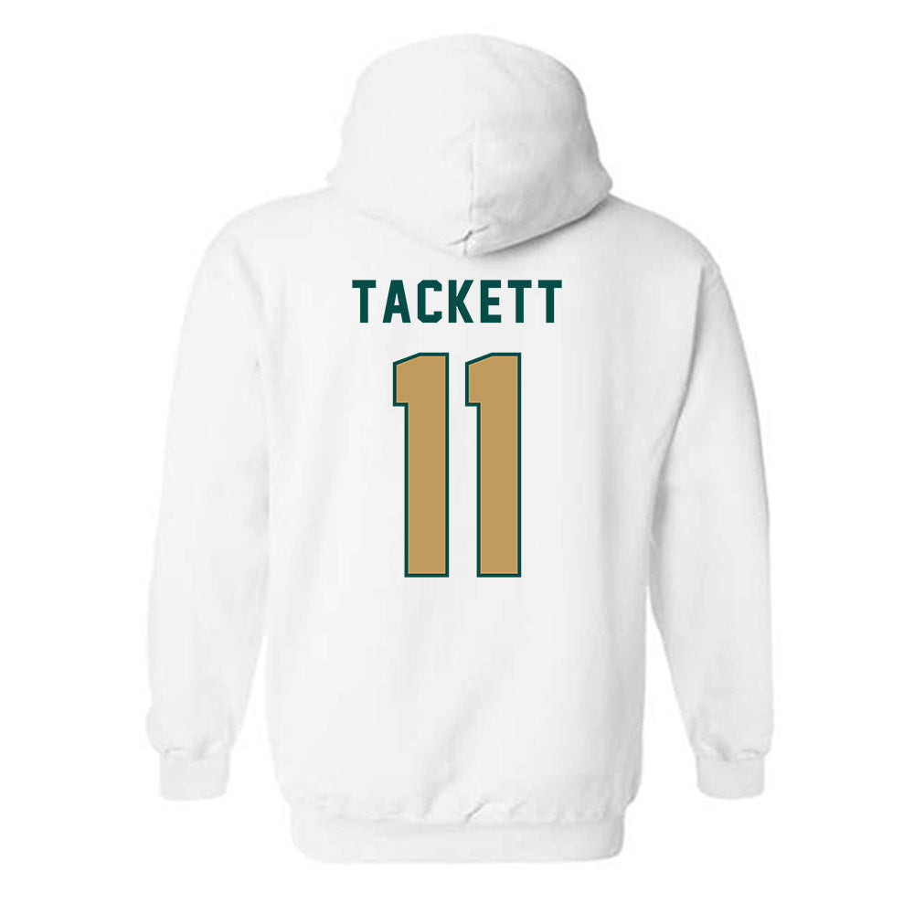 Husson - NCAA Men's Basketball : Bryce Tackett - Hooded Sweatshirt-1