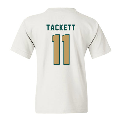 Husson - NCAA Men's Basketball : Bryce Tackett - Youth T-Shirt-1