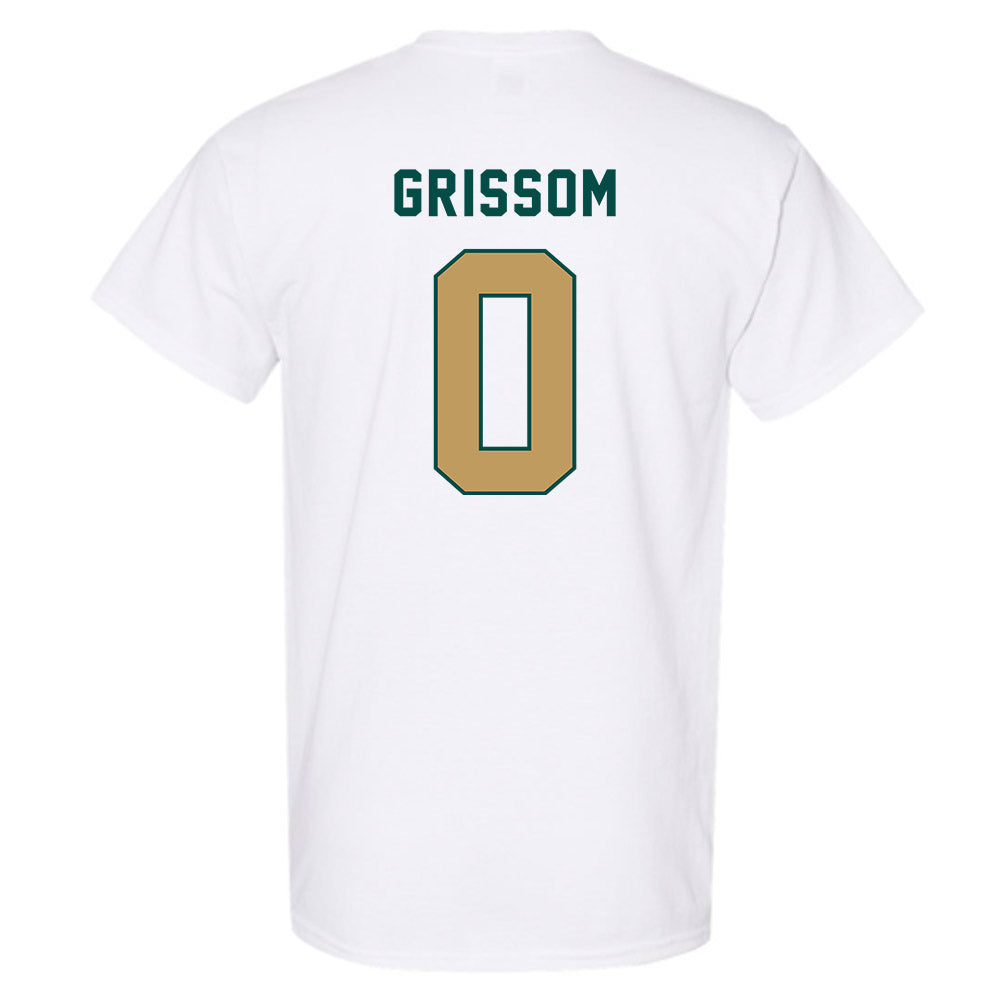 Husson - NCAA Men's Basketball : Jeremiah Grissom - T-Shirt-1